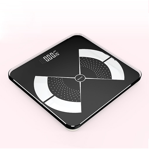 Balanza doméstica recargable Naclud, medidor de peso preciso del cuerpo humano, pequeña balanza electrónica inteligente