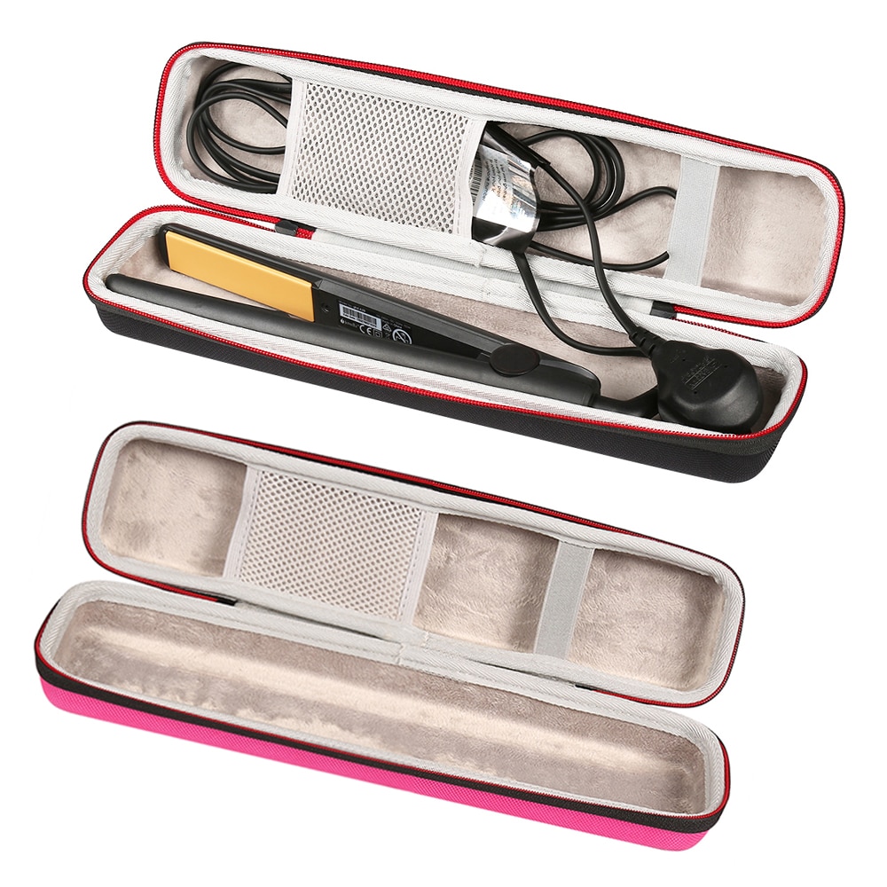 Skyddande hårrätningsväska för ghd v guld klassisk styler stying verktyg curler box påse fall hårt resväska låda