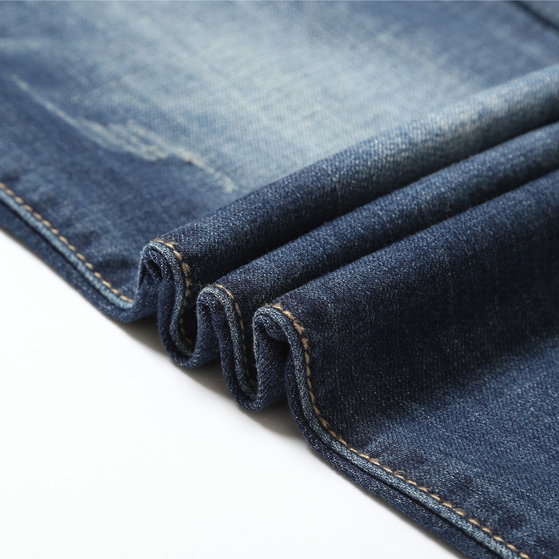 AIRGRACIAS Men Jeans Biker Jeans Strech Casual Denim Jean For Men Hight Cotton Male Long Trousers Size 28-40