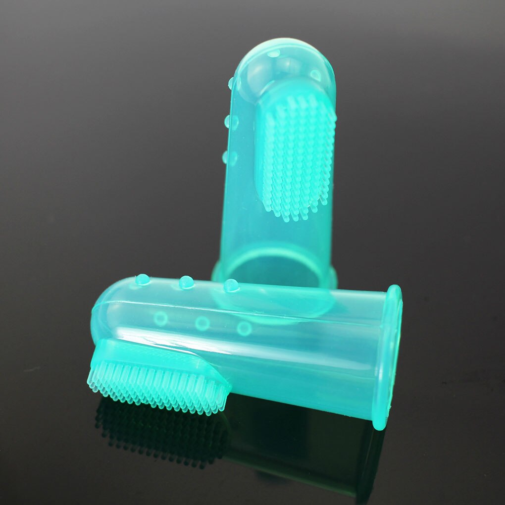 Baby Baby Zachte Huisdier Hand Tandenborstel Hond Borstel Slechte Adem Tandsteen Tanden Care Hond Kat Reinigingsborstel: NO.1