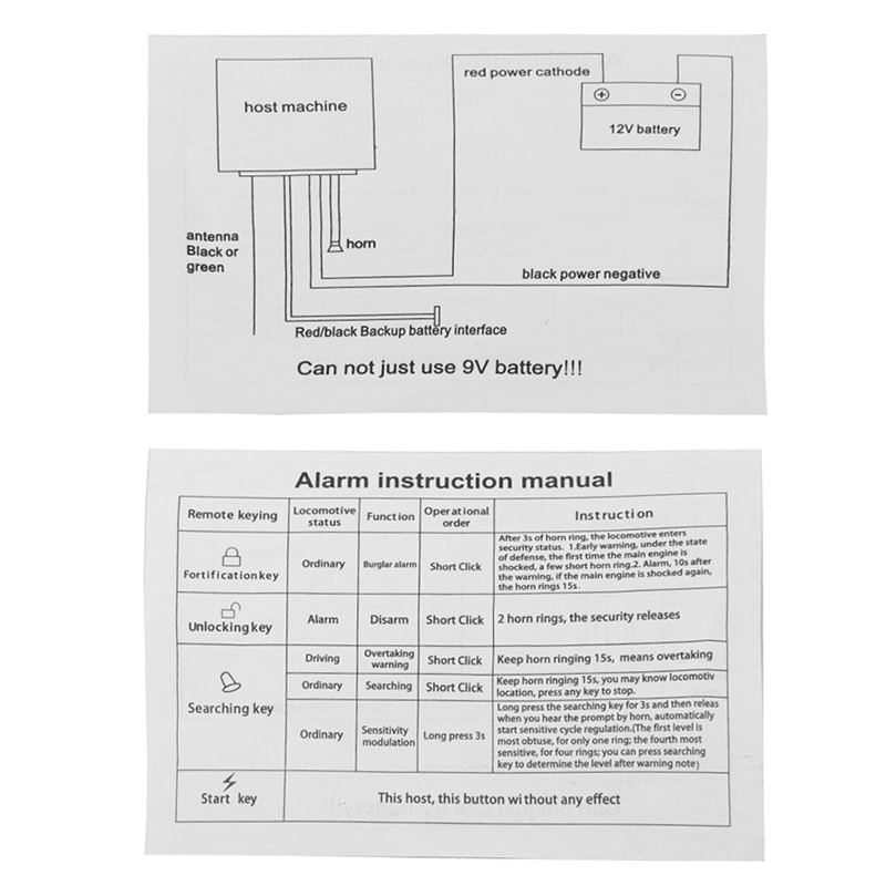 Motorfiets, fiets, voertuigalarm, antidiefstalbeveiligingssysteem, slot met eenvoudig in- en uitschakelen f-best