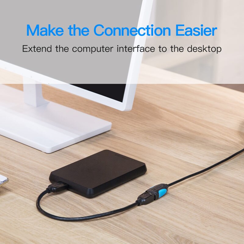 Vention usb 3.0 forlængerkabel han til hun forlængerkabel usb 3.0 kabel forlænget til bærbar pc usb forlængerkabel 0.5m 2m 3m