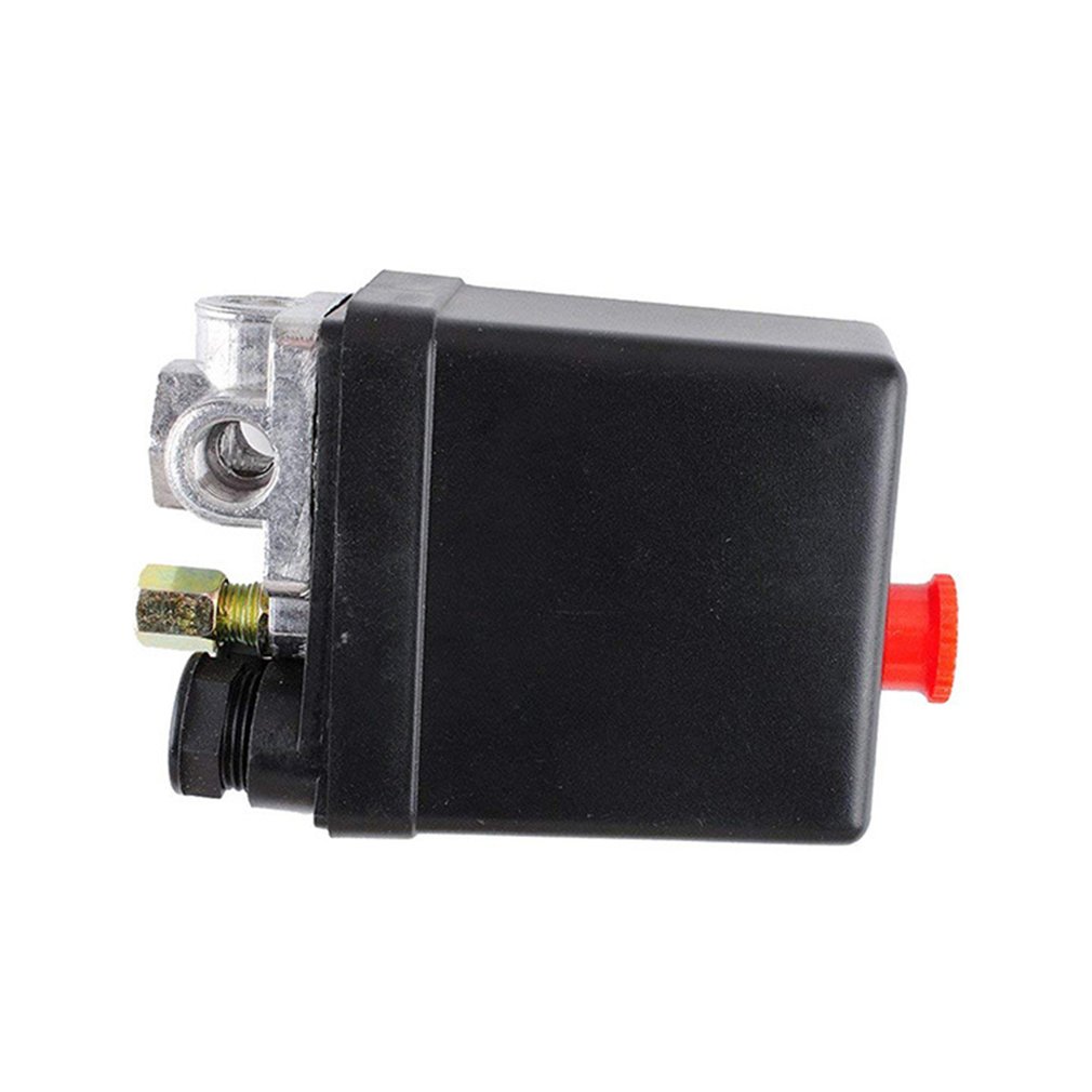 Newest Heavy Duty Air Compressor Pressure Switch Control Valve 90 PSI -120 PSI Black Air Compressor Pressure Switch Control