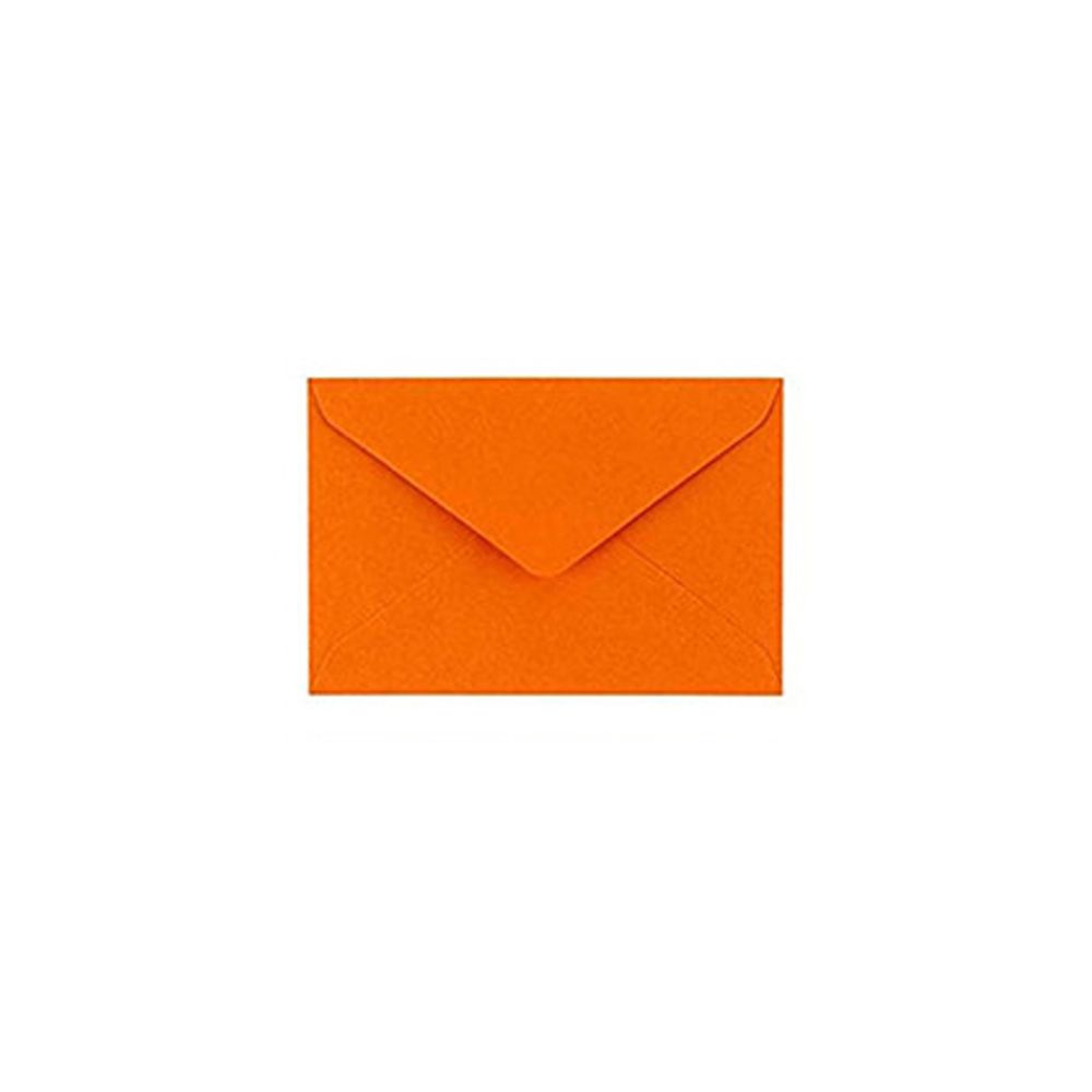 10PCS Color Mini Envelope Membership Card Paper Storage Blank Envelopes ID Card Packing Letter Envelope: orange