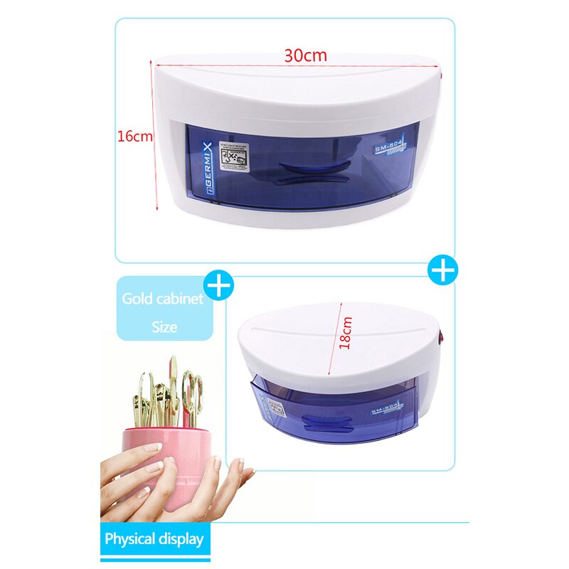 UV Sterilizer Disinfection Cabinet Masks Mobile Phones Manicure Makeup Tools Ultraviolet Light Sterilization Household Equipment