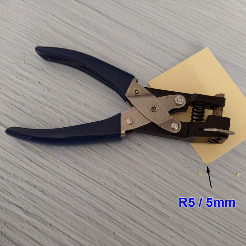 R3 R5 R10 Corner Rounder Cutter Corner Plier Hand Held Heavy Duty Steel ID Card Cutting Corners 3mm 5mm 10mm