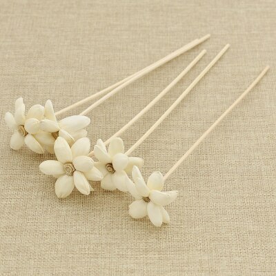 5pcs 3mm Water Lelie Rotan Riet Olie Diffuser Refill Stok DIY Handgemaakte Reed Diffuser Vervanging Stick Home Decor: 1