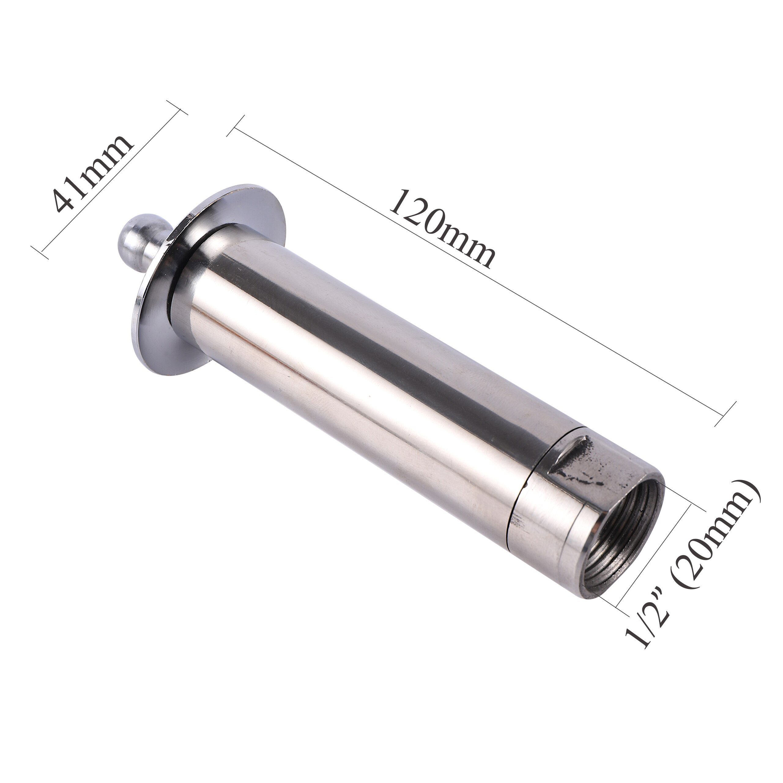 1/2 &quot;3/4&quot; Draad Halfbolvormige Fontein Rvs Messing Sprinkler Fontein Nozzle Park Zwembad Decoratieve Fontein: Stainless steel