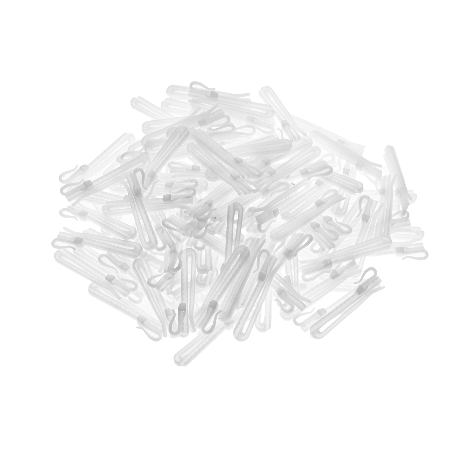 200 st vita plastgardinkrokar justerbara nypveck gardinkrokar för fönsterdörr badrum duschdraperikrok
