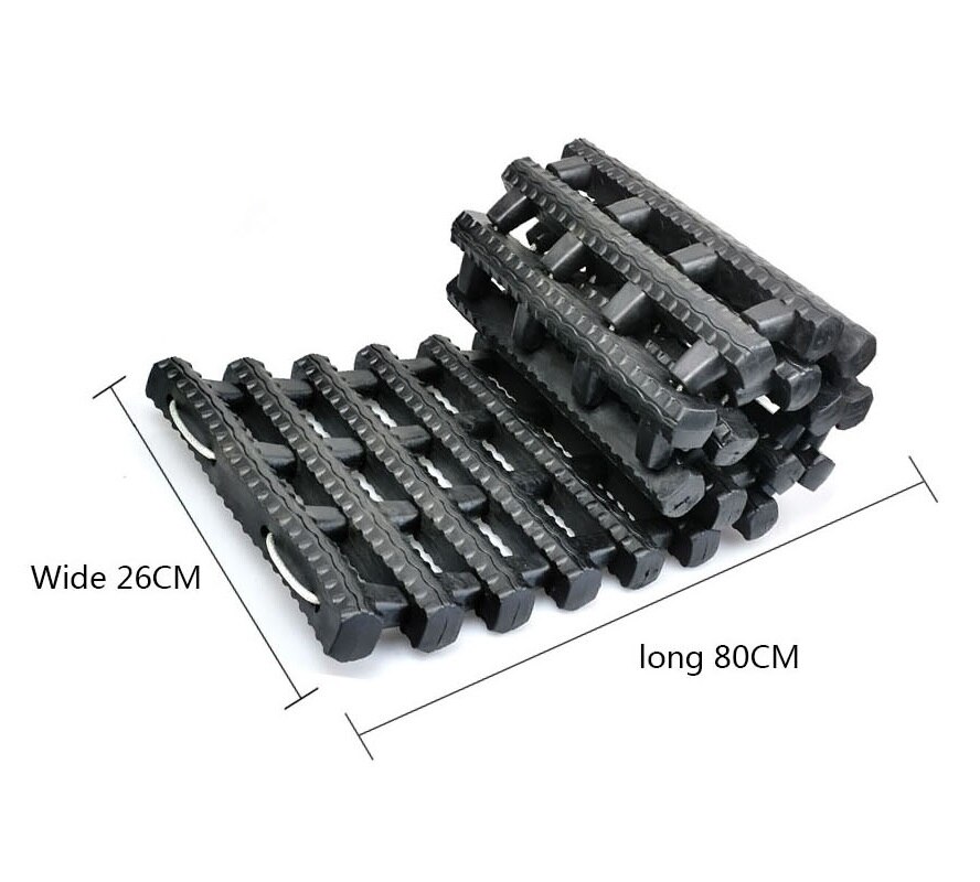 Truck off-road crawler self-driving escape slip plate anti-skid traction rescue board to strengthen the widening