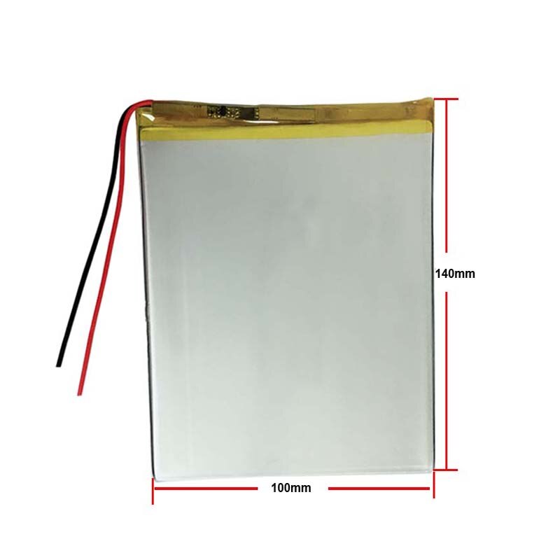 6000 MAH 3.7V polymer battery 30100140 35100140 40100140 9 inch 12 inch Tablet PC batteries Rechargeable Li-ion Cell