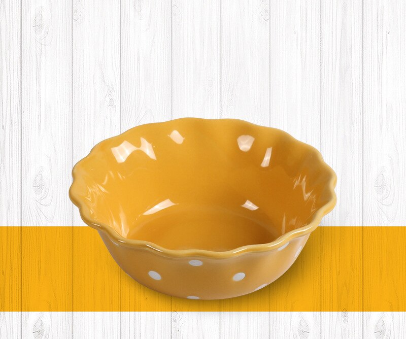 Polka Dot Leuke Japanse Servies Keramische Kom Eten Fruit Soepkom Rijstkom Noedelkom Kleine Kom Persoonlijkheid Huishoudelijke: 5