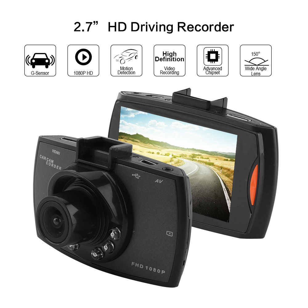Auto Dvr Camera Full Hd 1080P 140 Graden Dashcam Video Registrars Voor Auto Nachtzicht G-Sensor Dash cam