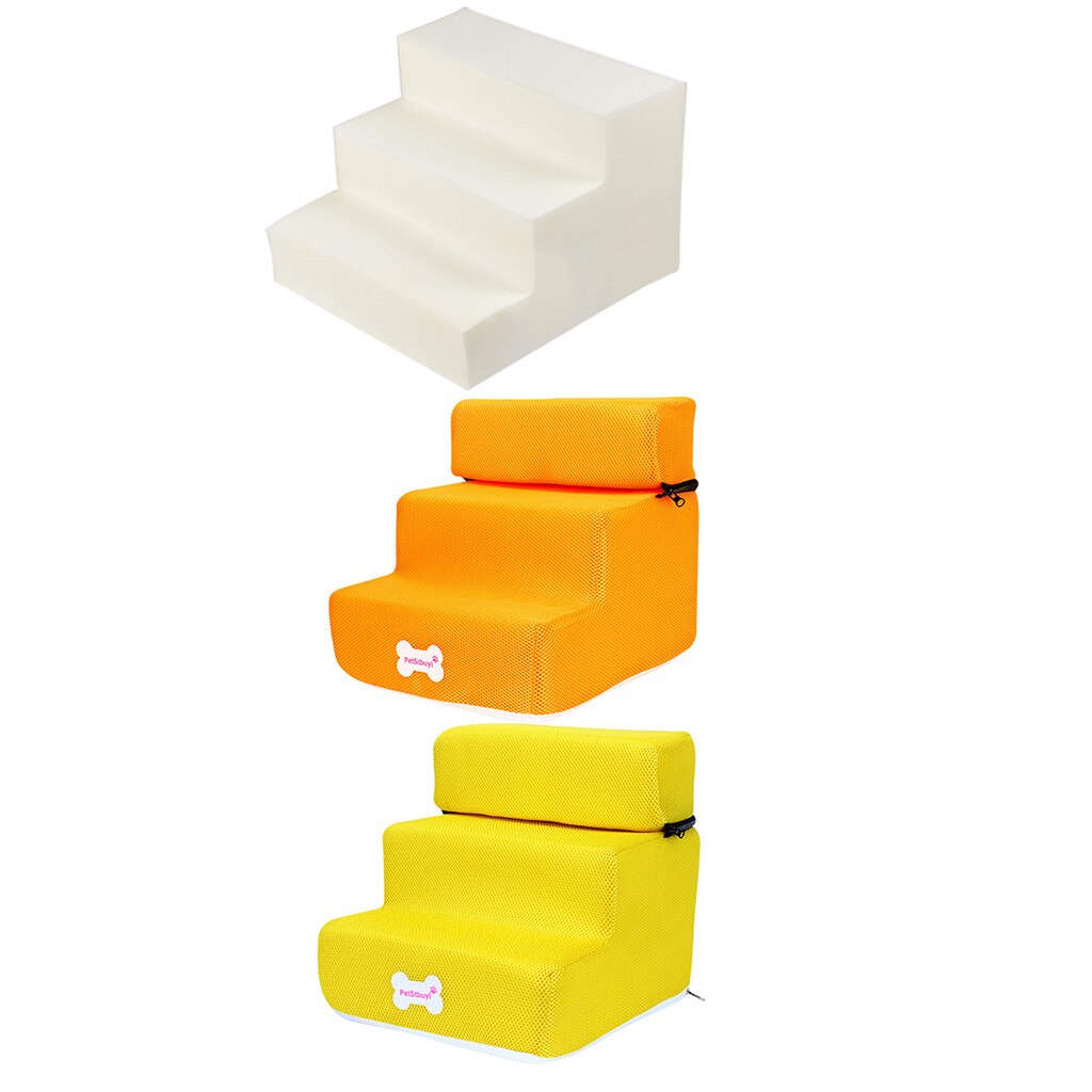 3 Stappen Mesh Huisdier Antislip Bodem Trappen En Ladder Cover Combinatie Hond De Deur Huisdier Deur Дверь Для кошки Hond Oprit