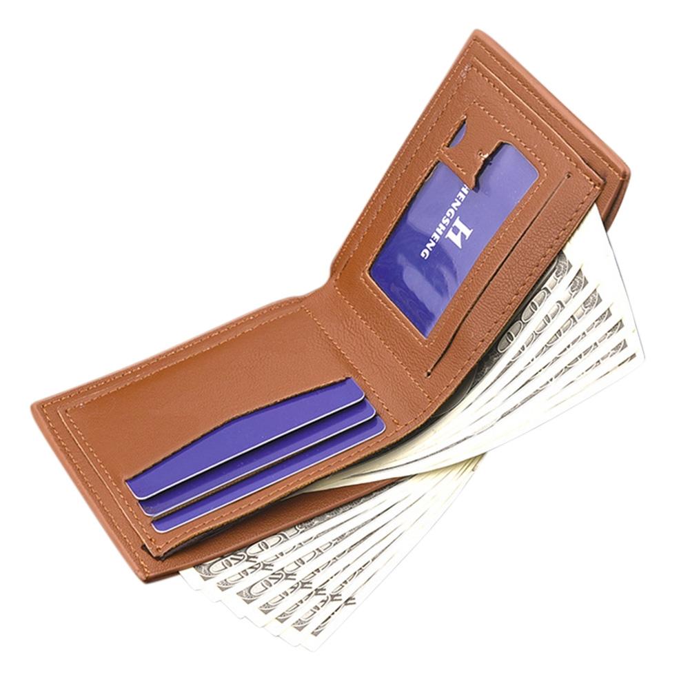Männer brieftaschen Kurze Bifold Männer Geldbörsen multifunktions Casual Soild brieftasche männer Mit Münzfach Geldbörsen Männlichen Brieftaschen zk30