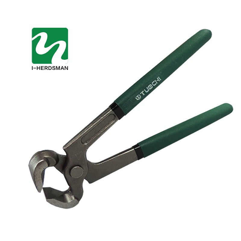 metal carbon steel 8D 8-Inch Hoof Nipper with Plastic Grips farm animals tools Farrier Tool Kit