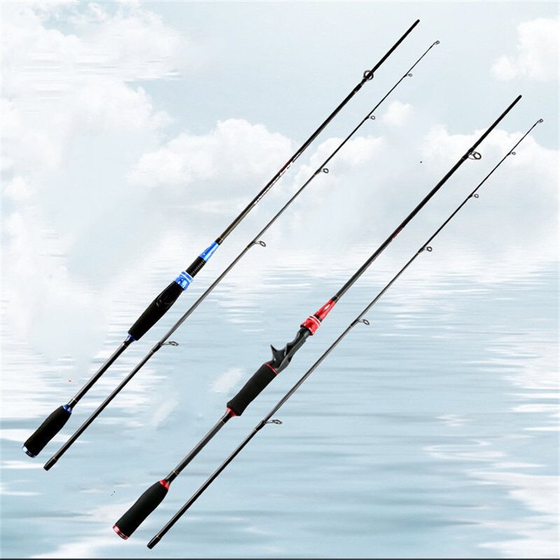 1.8m 2.1m 2 s spinning onki viehe wt .5-30g siima wt .8-16lb heittopyörä uistevavoille