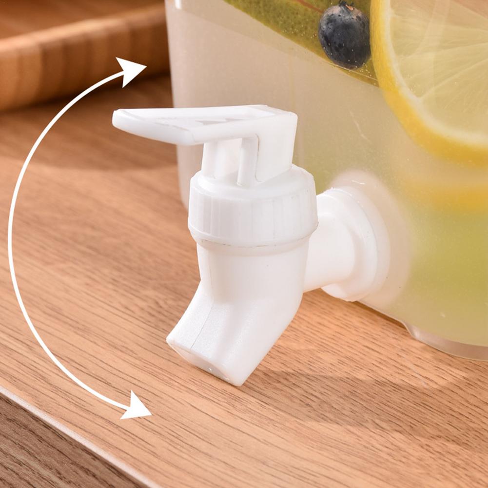 Large Refrigerator Cold Kettle With Faucet Lemonade Bottle Drinkware Kettle Pot Beverage Dispenser Cool Water Bucket Kitchen Box