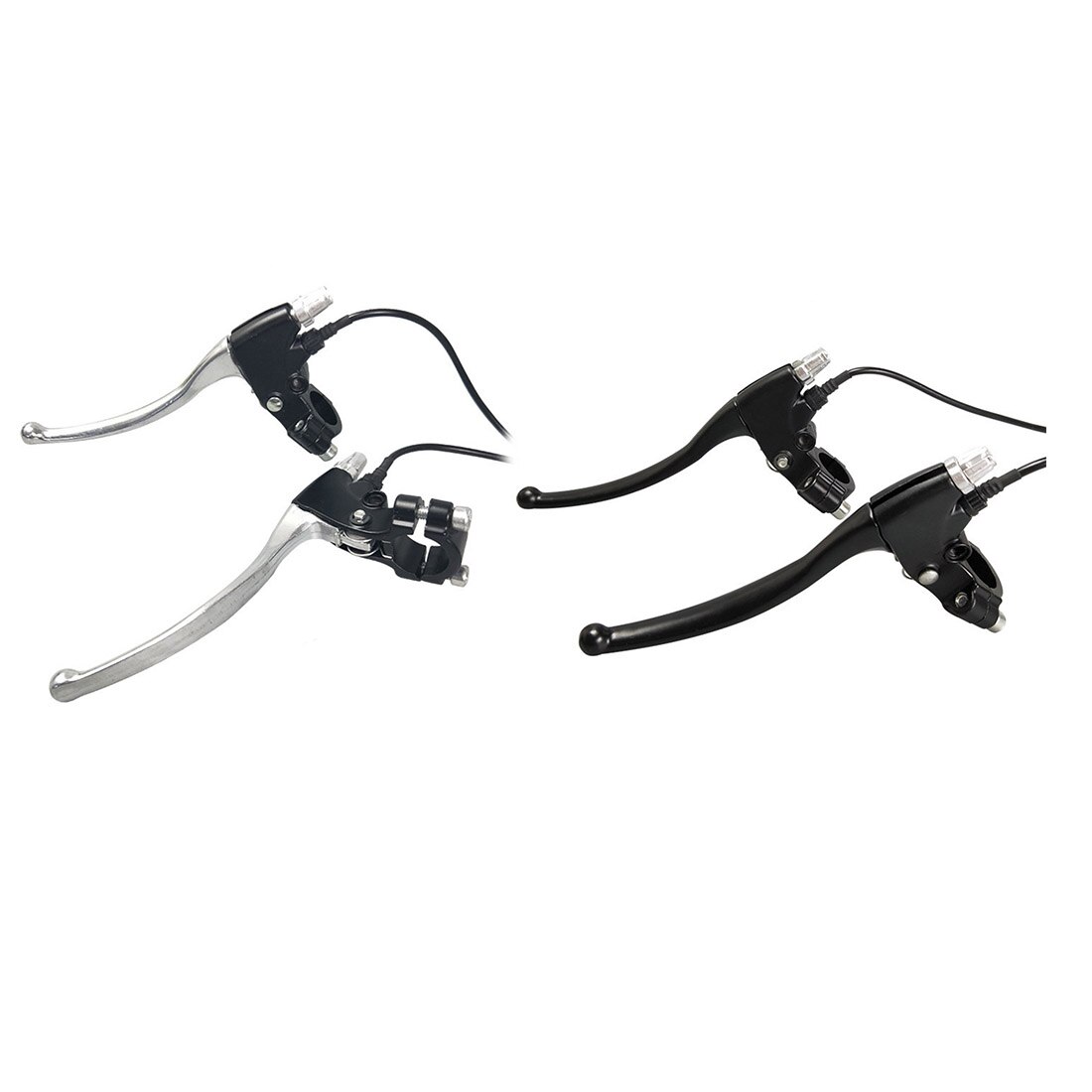 ​1pair E-bike Brake Lever Cut-off Power Switch Universal Electric Vehicle Bicycle E-scooter Replace Spare Set Kit Lock Function