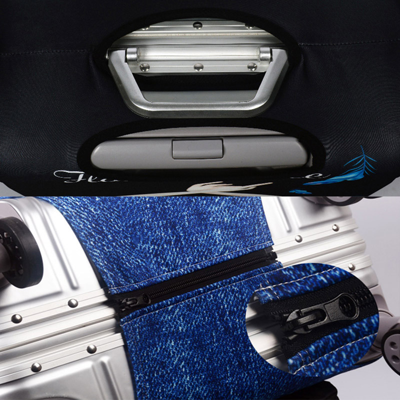 Travel Accessories 18-32 Inch Suitcases Covers Elasticity Luggage Protective Cover Identify Baggage Travel Essential Case Cover