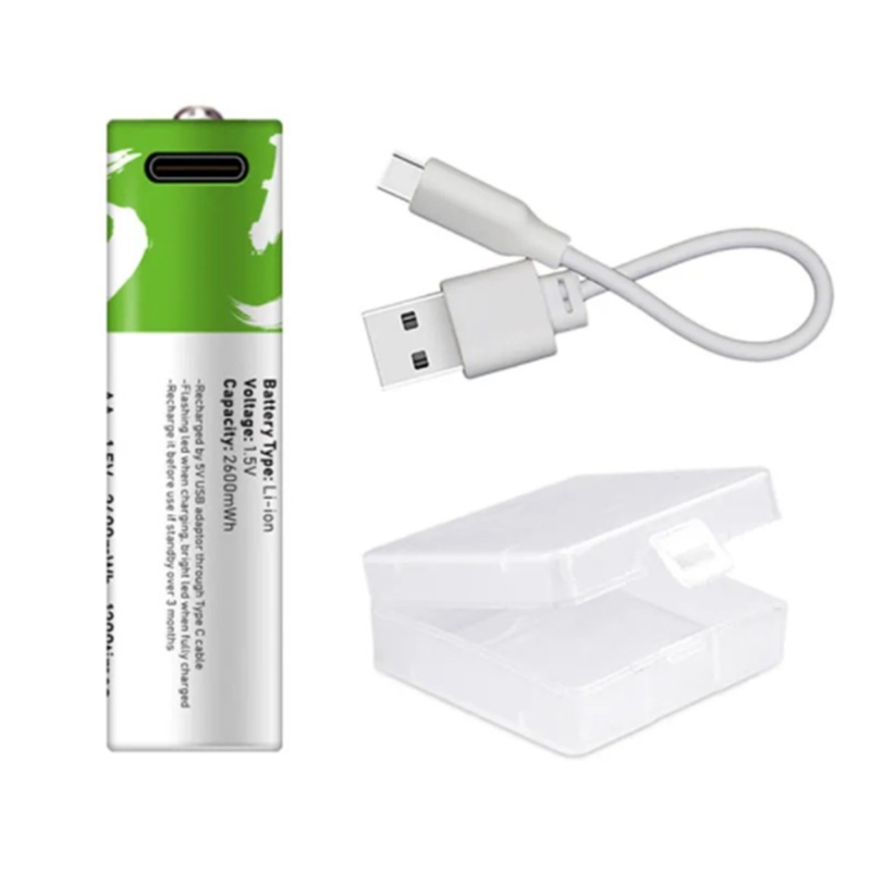 Battery Li-polymer With USB Rechargeable Lithium USB Battery with USB Cable