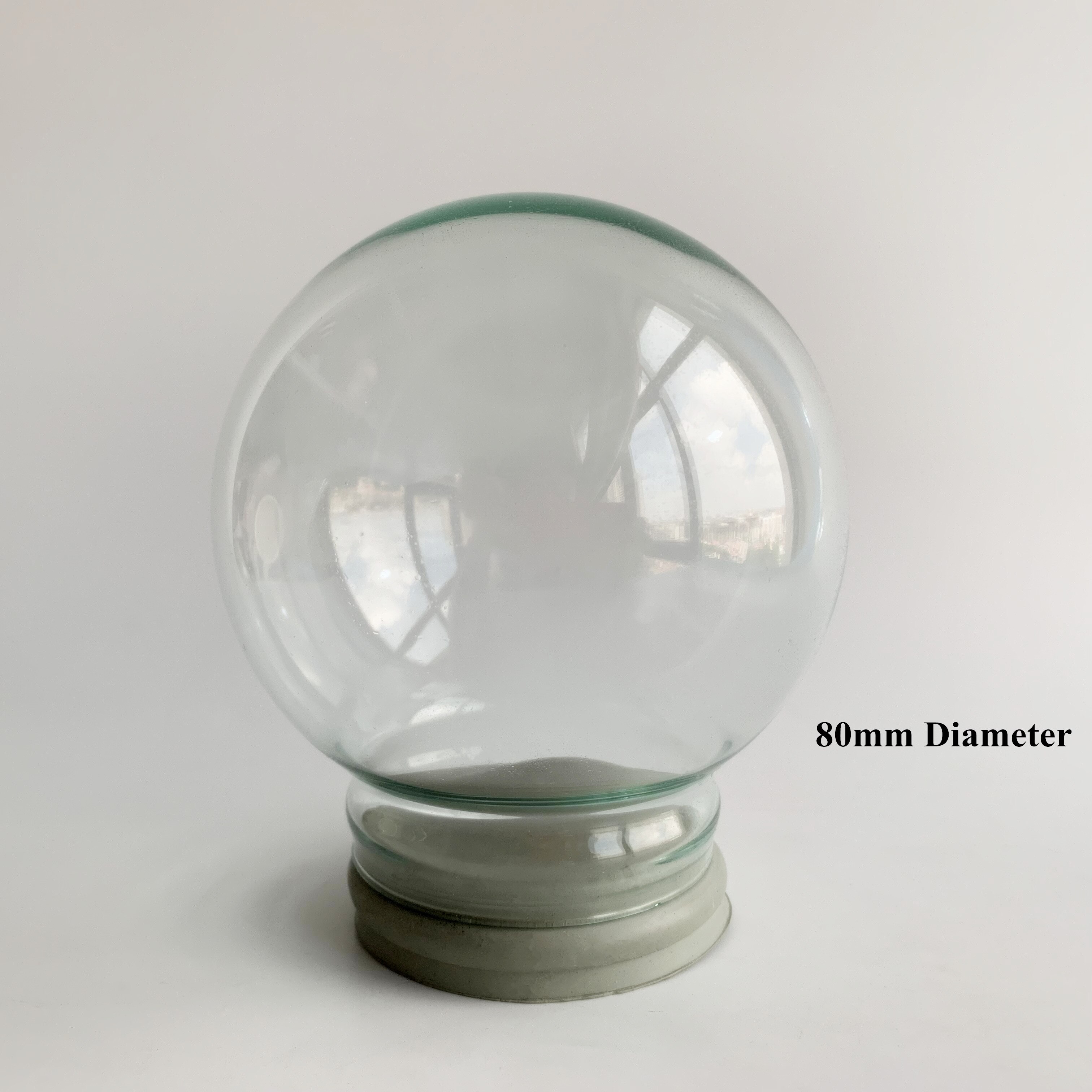 Relatiegeschenk 45/65/80100/120 Mm Diameter Diy Lege Glazen Sneeuwbol (Niet Inbegrepen Rubberen Stop)