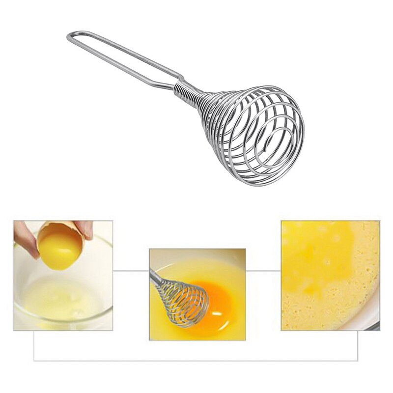 Kök livsmedelsklassat rostfritt stål äggvispar äggvisp visp mixer ägg kokverktyg köksmixer äggröra verktyg
