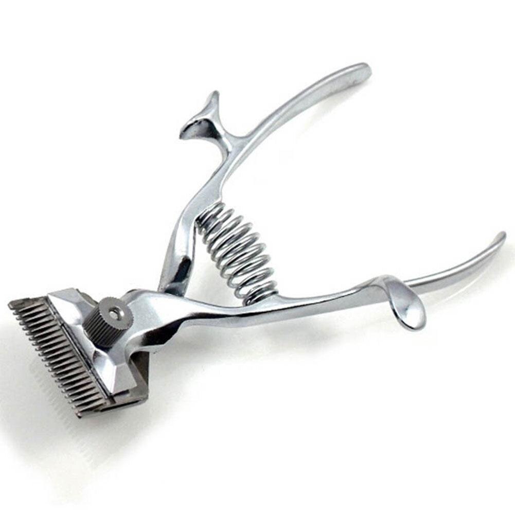 Extremt tyst manuell hårtrimmer husdjurshund katt hår rakapparat grooming clipper kam: Default Title