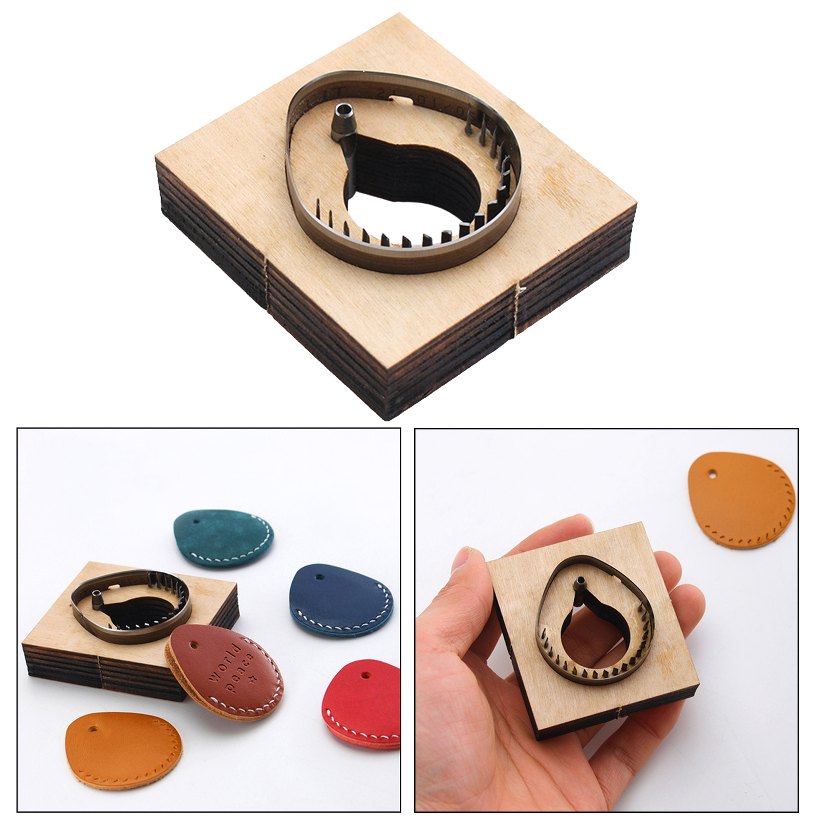 Leather Wood Cutter Shape Metal Cutting Dies Template DIY Leathercraft