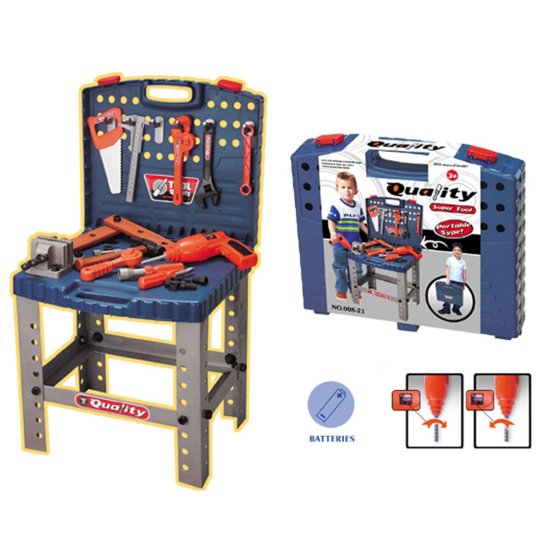 Children Disassembly Simulation Electric Tool Toys Set for Over 3 Years Old