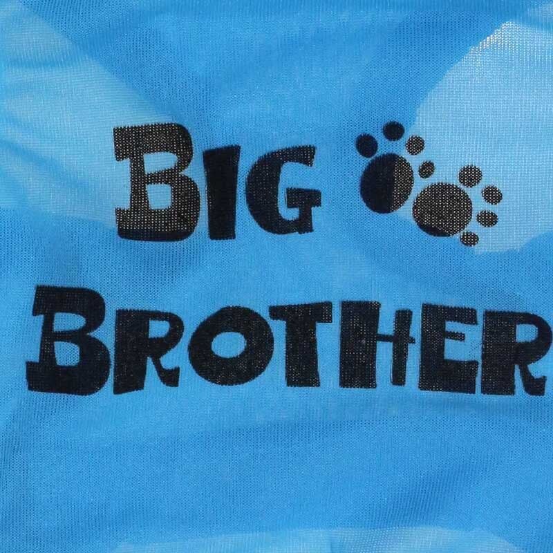 Lente Zomer T-shirt Hond Kleding Voor Samll Honden Huisdier Grote Broer Patroon Vest Hoodie Voor Kleine Honden Katten