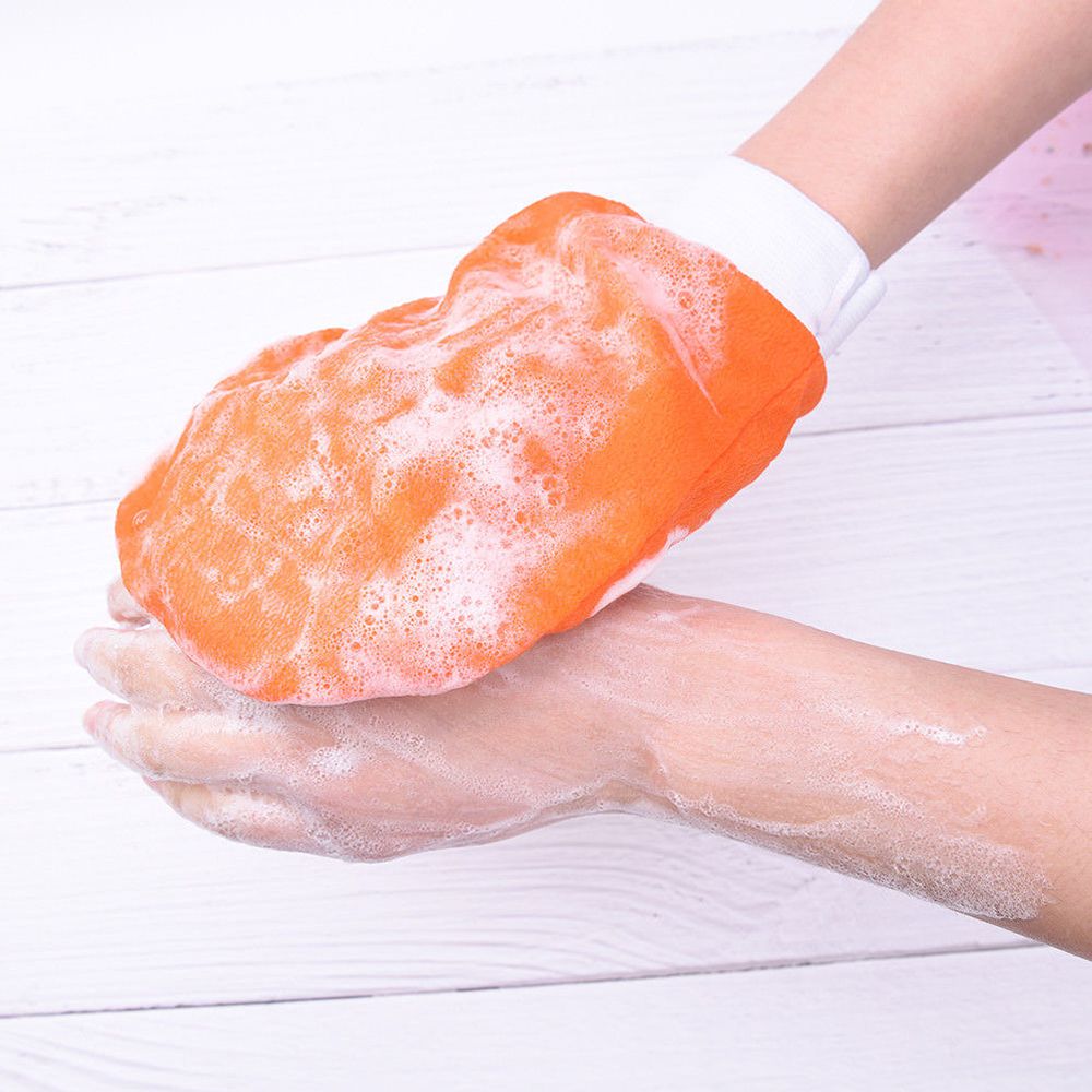 1pc Durable Hammam marroquí exfoliante guante Kessa exfoliante guante aseo ducha lavado guantes cuerpo bronceado Facial manopla para masajes