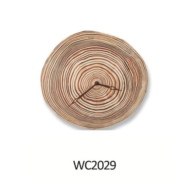 Kort digital klokke årgang romertall rustikk stil stue hjem interiør deco treveggklokke: Wc2029