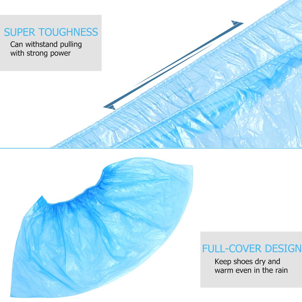 1000 pcsalefalling jednorazowa torba na buty woreczki robić przechowywania kryty pyłoszczelne buty plastikowe pokrowce dla pań i mężczyzn w fabryce