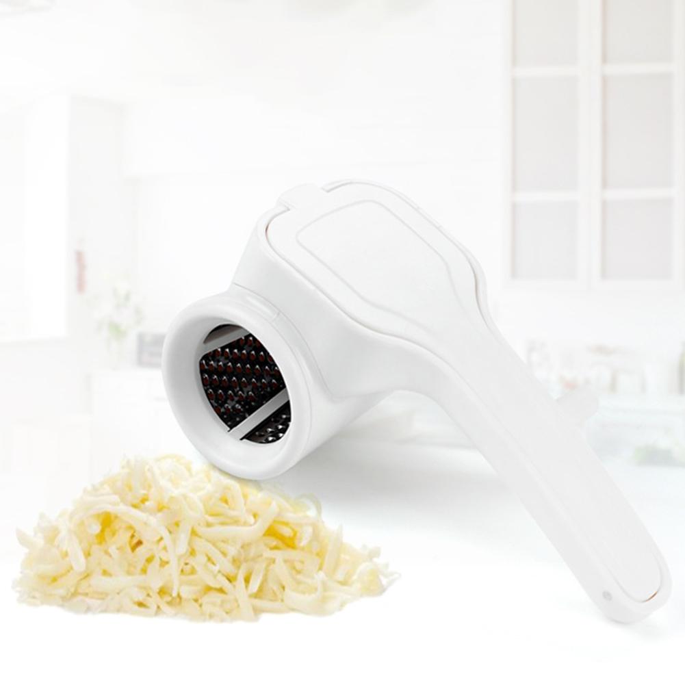 Stainless Steel Hand Crank Rotary Cheese Grater Kitchen Carrot Ginger Shredder