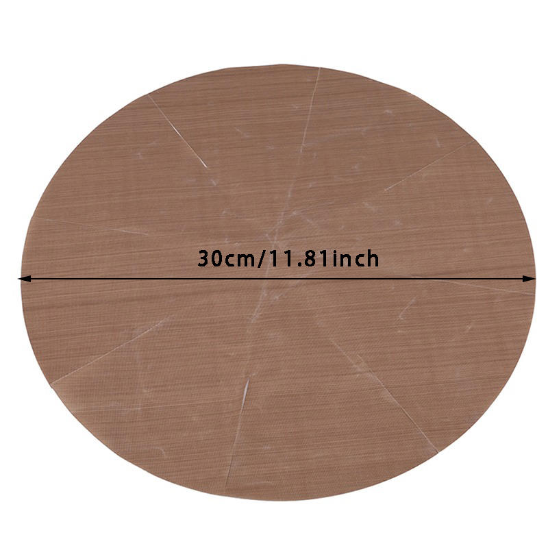 Cake Baking Oilcloth Papers High Temperature Resistant Non Stick Reusable Cake Baking Paper Teflon Tray Paper: SKY BLUE