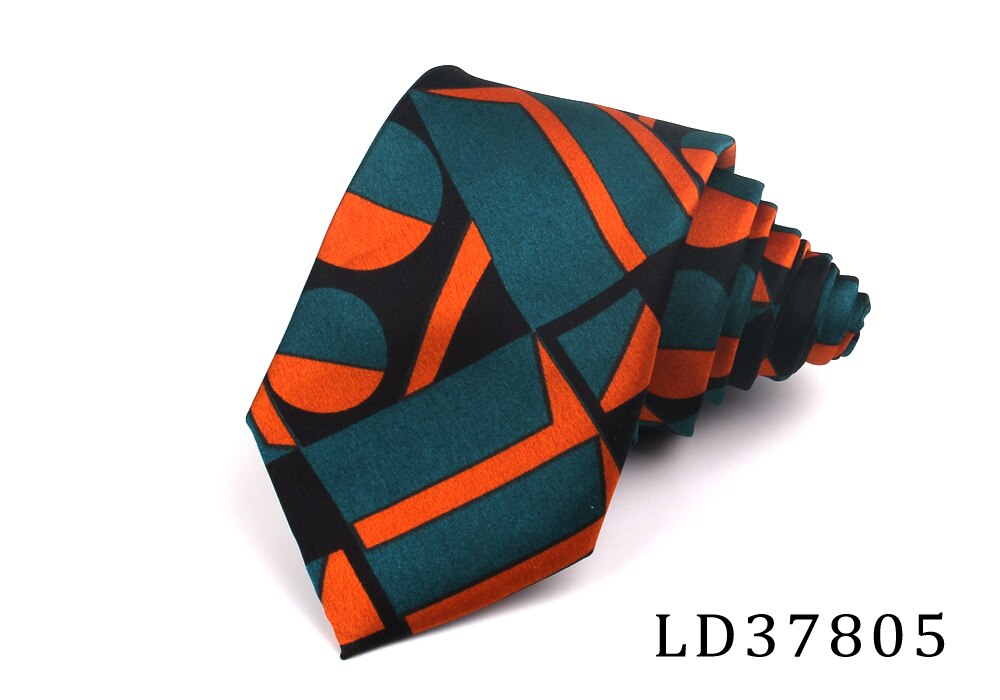 Nowe kwiatowe krawaty dla mężczyzn drukowane szyfonowe krawaty męskie krawaty wiosna lato Slim krawat moda cienki krawat na wesele: LD37805