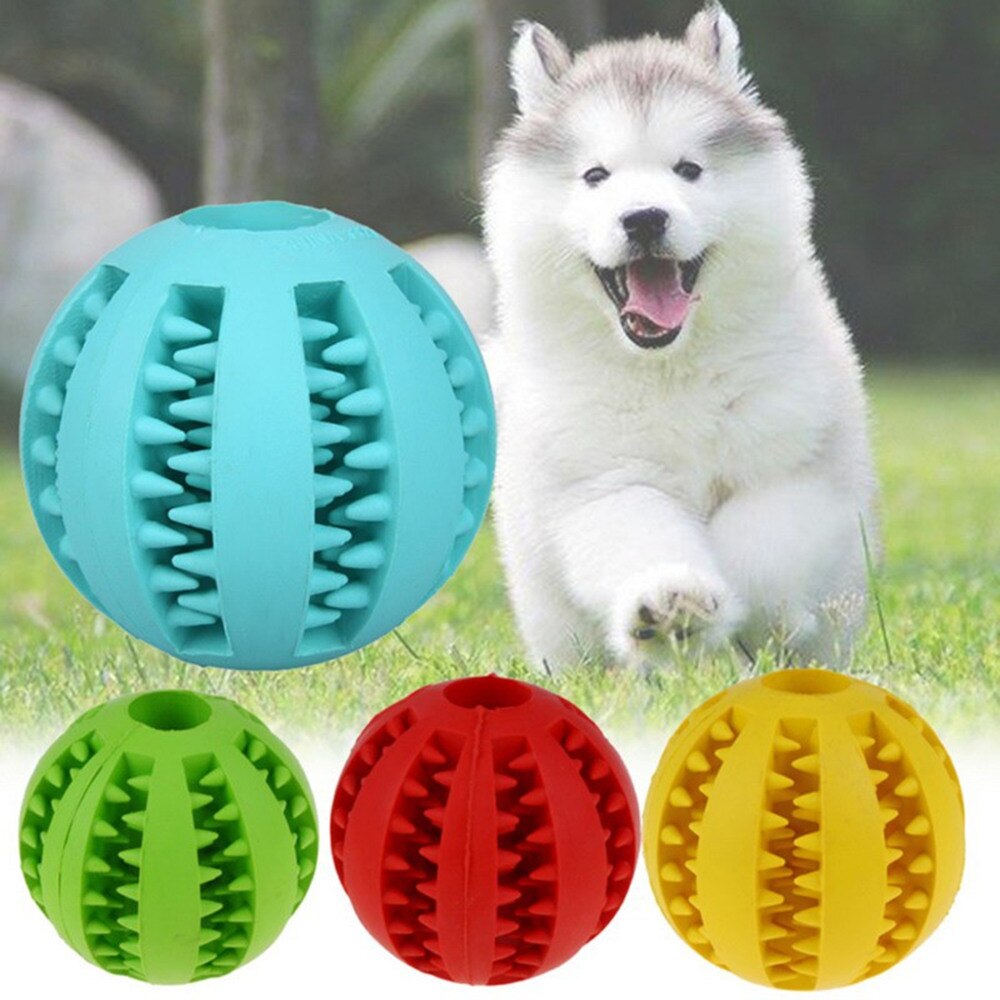 Hond Speelgoed Interactieve Natuurlijke Rubberen Bal Speelgoed Grappige Interactieve Elasticiteit Schone Tanden Spelen Ballen Honden Chew Speelgoed