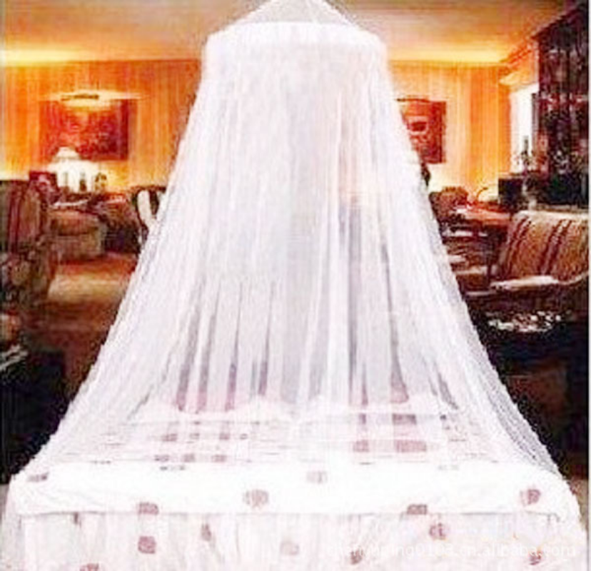 Mosquitera con cúpula colgada de verano para cama doble, tela de malla de poliéster de verano, decoración colgante para dormitorio y hogar para adultos