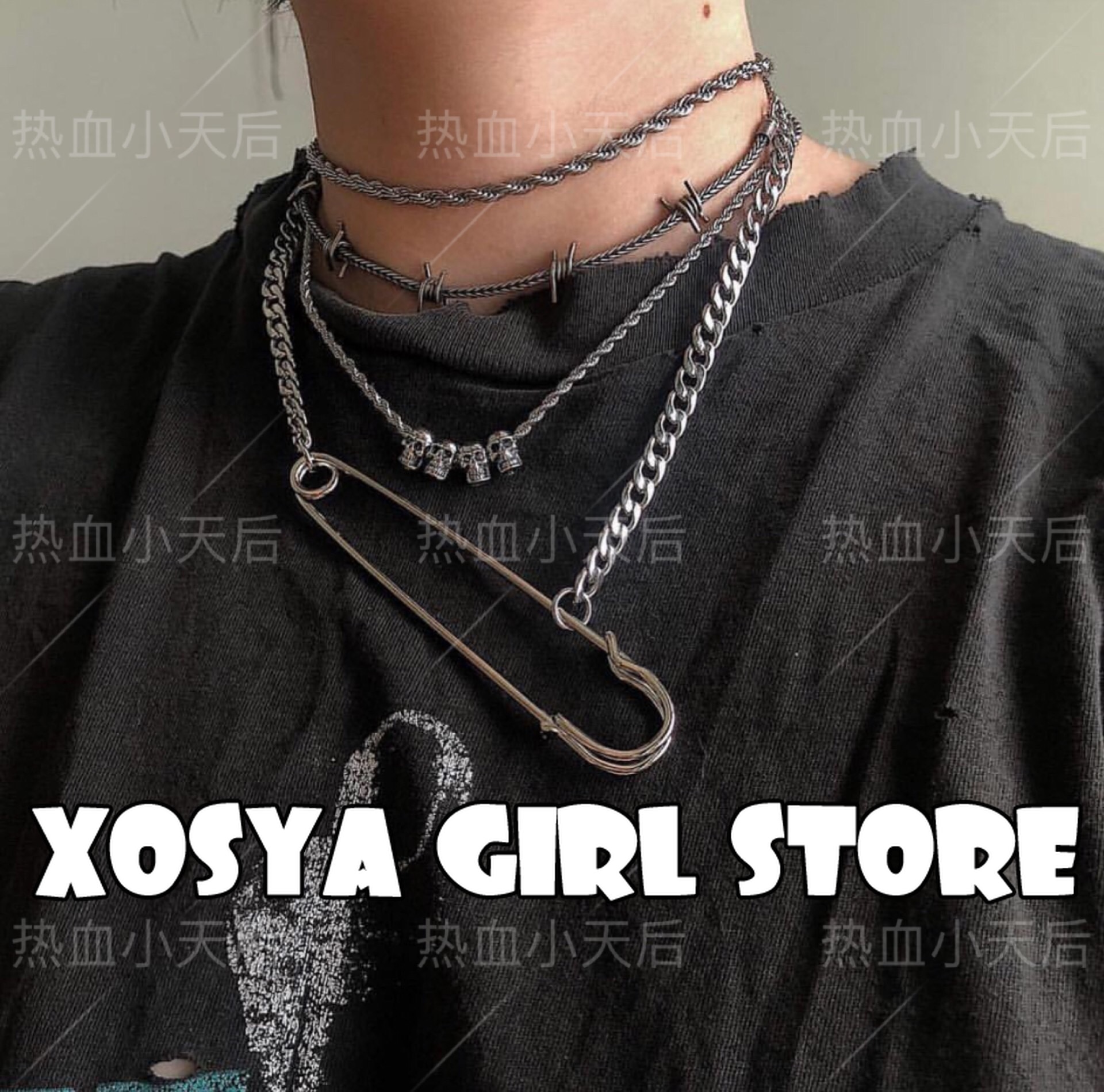 Resin pin, water drill letter pendant, tiaodi, Tuku, girl's heart-shaped Fairy Necklace