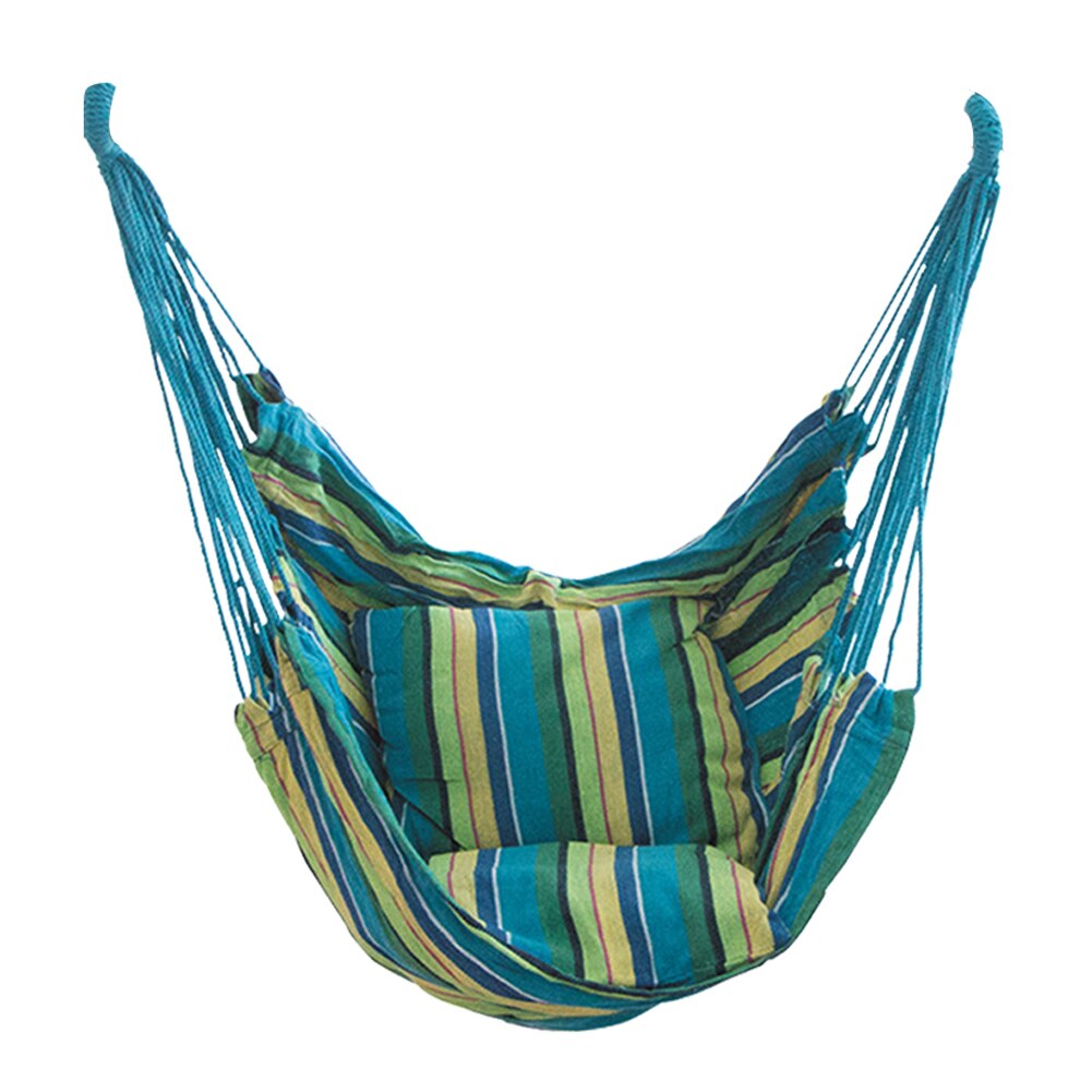 Camping Pure Double Hammocks Outdoor Backyard Canvas Sleeping Swing Beds for Home Garden Laying Accessories: 05