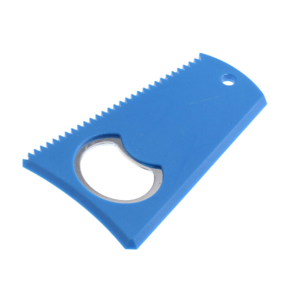 Durable Surfboard Skimboard Surf Wax Comb&amp; Scraper Remover With Lanyard Hole
