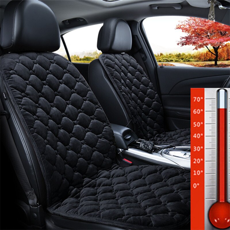 Fast Heated & Adjustable Heated Car Seat Cover Car Electric Heated Seat Car Styling Winter Cushion Pad Cushions Auto Covers 12V