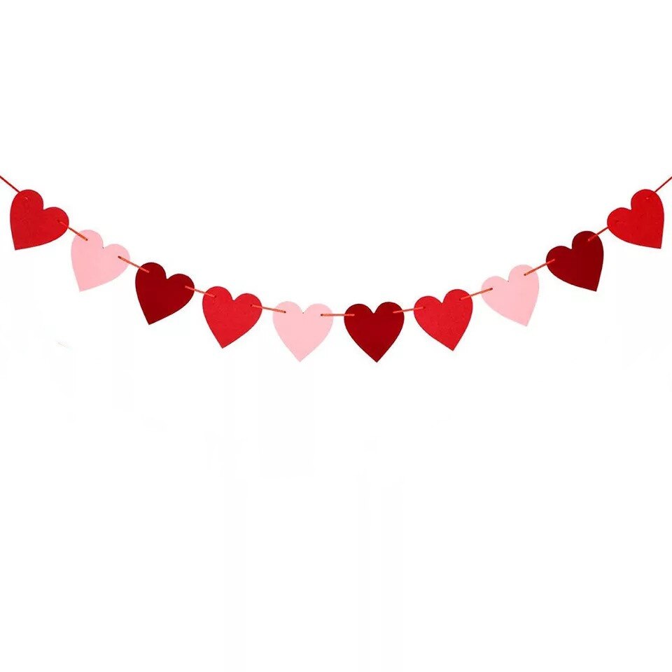 1einstellen ICH Liebe Sie Banner Papier Flagge Wimpel Banner Hochzeit Vorschlagen Ehe partei Glücklich Valentinstag Dekoration Liebhaber liefert: Dunkles khaki