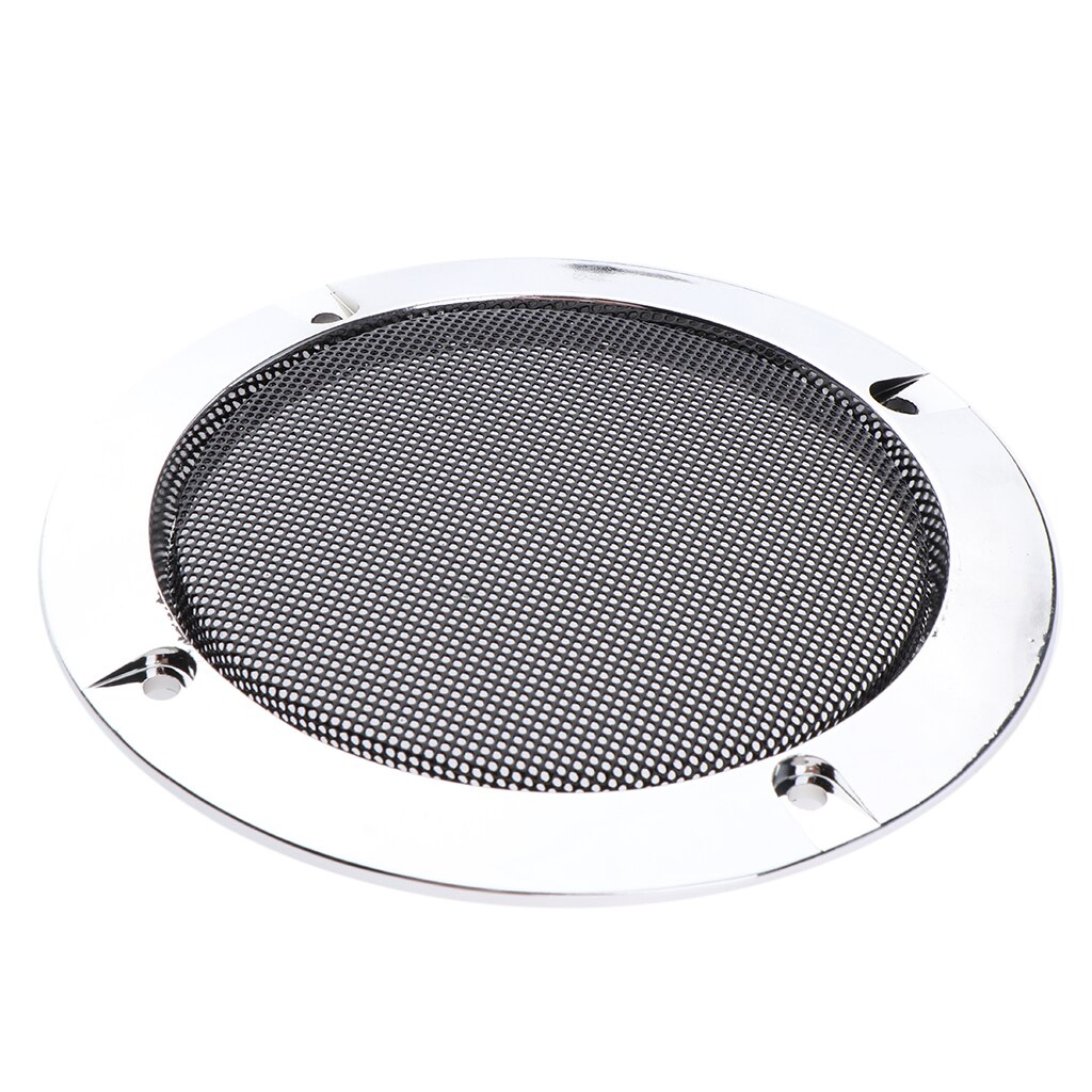 4 Inch Speaker Round Decorative Circle Metal Mesh Grille for Home Car