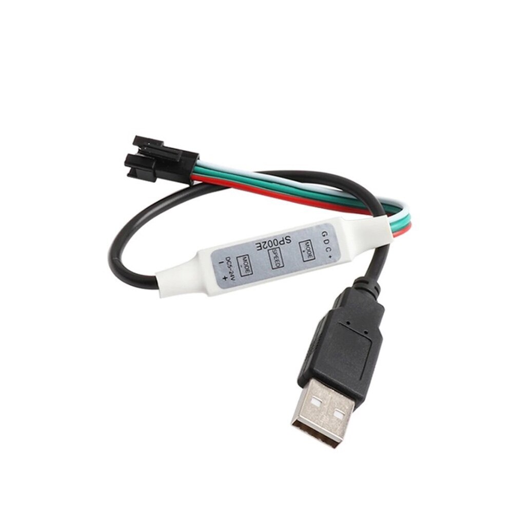 Led Strip Controller Mini Rf DC USB Connector 3key 14ky 17key Controller for Ws2811 Ws2812b Addressable Led Strip Light