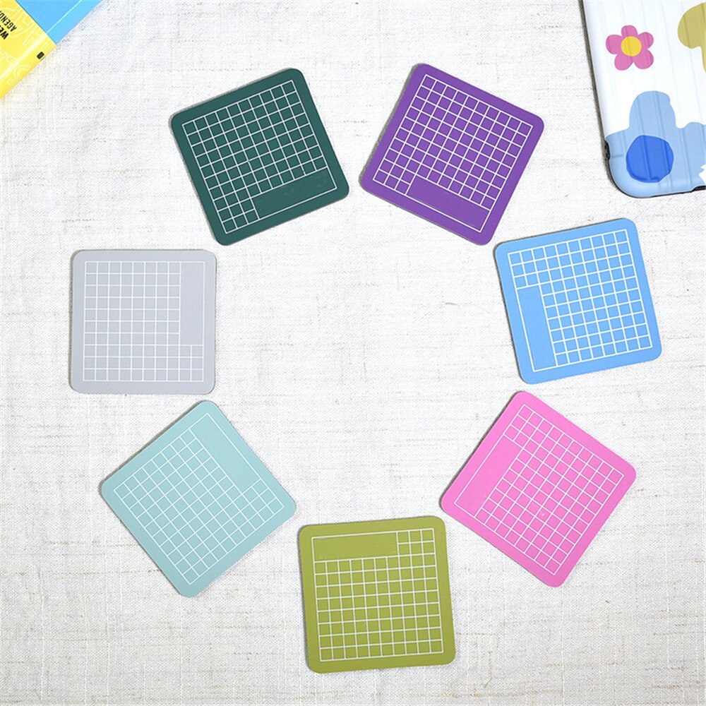 6*6cm PVC Durable Non-Slip Cutting Mat for Scrapbooking Patchwork Cut Pad Carving Art Manual Tool Soft Self-healing Cutter Board