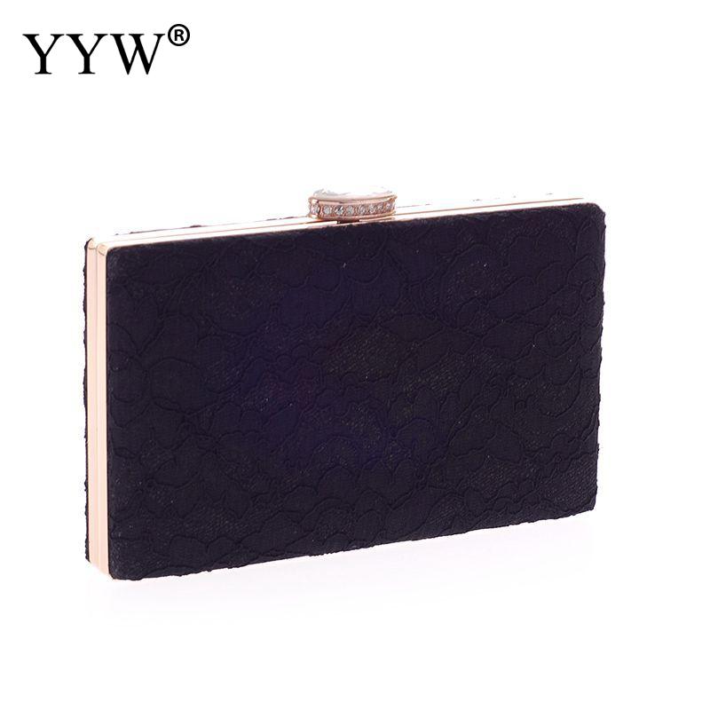 Yyw hul blonde hvid clutch taske til kvinder blomstret pochette mariage sac femme dame aften festtasker pung clutches sac