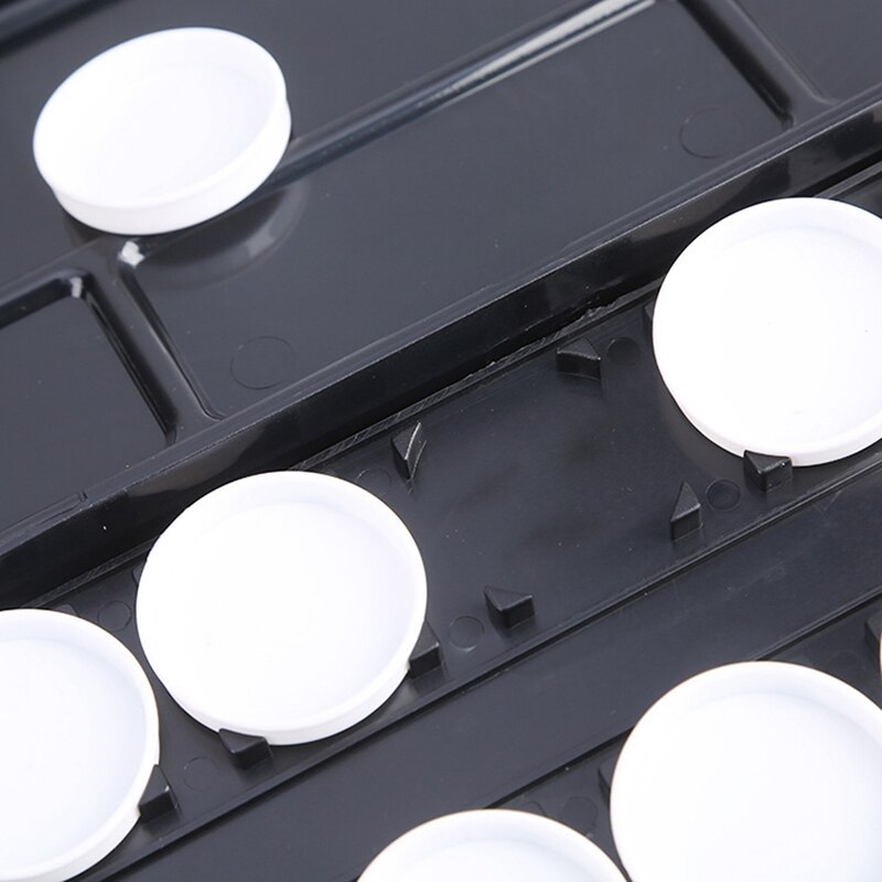 24 Slots Nagellak Lege Aquarel Schildert Blikken Doos Palet Uv Gel Manicure Schilderen Doos Palet Doos Schilderij Tekening Plaat