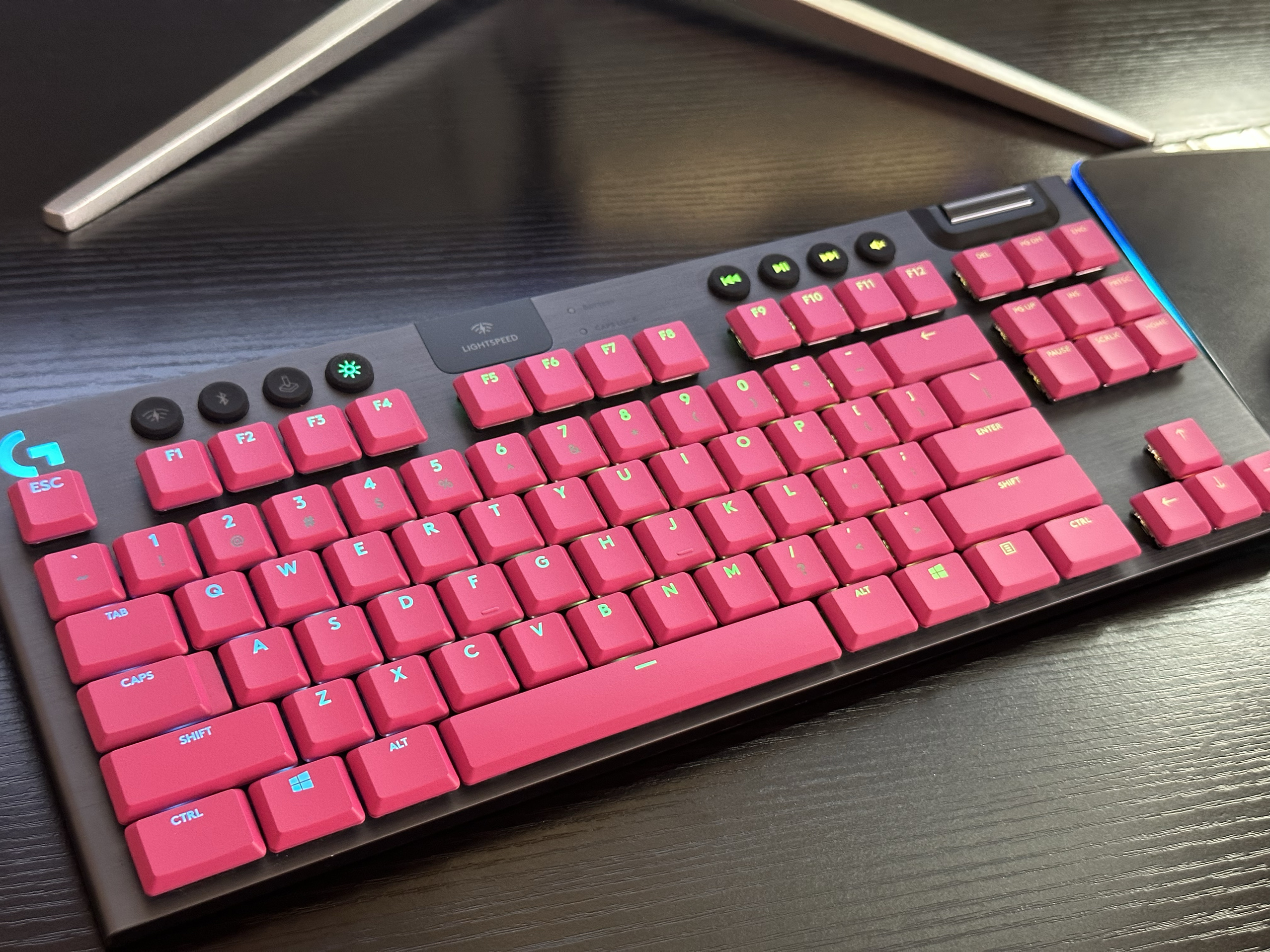 G913 tkl färgade tangenter trådbundna mekaniska speltangentbordsknappar  g913 g915 g913 g913 tkl  g813 tkl tangenter: Tenn